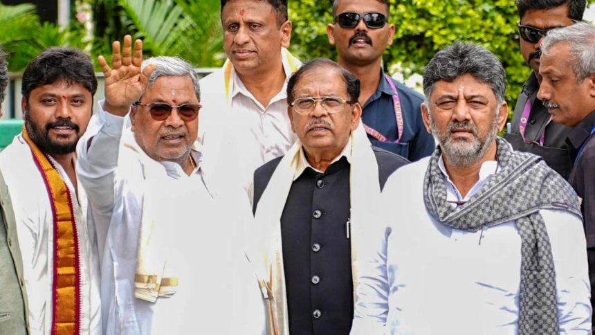 wp-header-logo-1334.png Cong eyes 'Kerala-style' younger & leaner Karnataka cabinet post-Sidda exit; several seniors may go