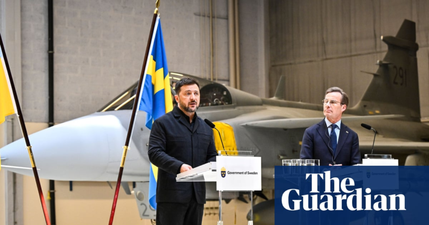Ukraine war briefing: Gripen fighter jet deal ramps up after Zelenskyy visit to Sweden – The Guardian