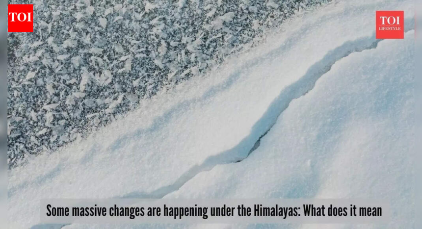 The Indian tectonic plate is splitting deep under the Himalayas: Does it mean more earthquakes? – The Times of India