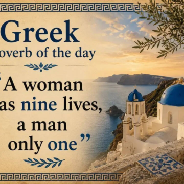 wp-header-logo-1493.png Greek proverb of the day: “A woman has nine lives, a man only one” — why resilience often looks different for women and men