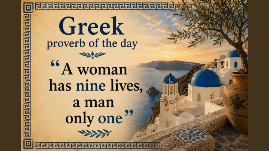 wp-header-logo-1493.png Greek proverb of the day: “A woman has nine lives, a man only one” — why resilience often looks different for women and men