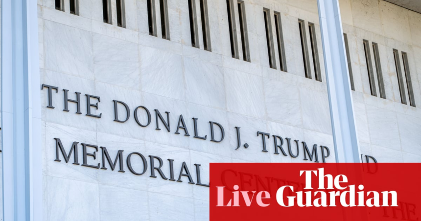 Trump says he has ‘no interest’ in Kennedy Center after judge orders his name removed from memorial – live – The Guardian