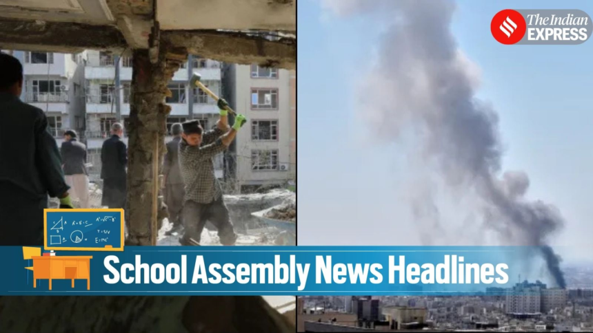 Today News Headlines for School Assembly, March 2, 2026: J&K schools closed, Indian Army intercepts Pak drone and more – The Indian Express