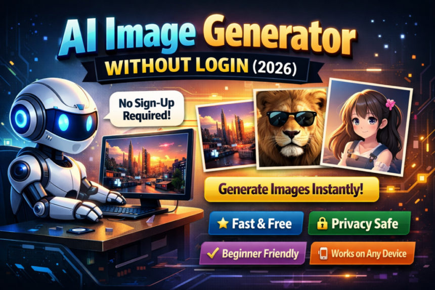 AI Image Generator Without Login – Fast & Free Tools (2026) – nerdbot