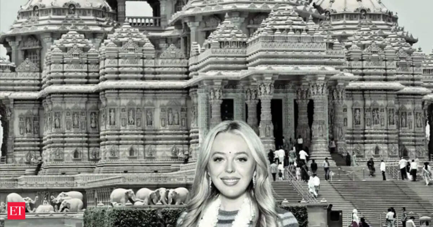 US President Donald Trump's daughter, Tiffany on private India trip – The Economic Times