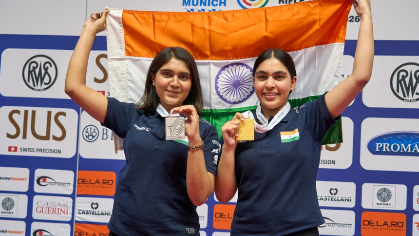 Suruchi Phogat, Esha Singh complete an Indian 1-2 at Munich Shooting World Cup – The Indian Express