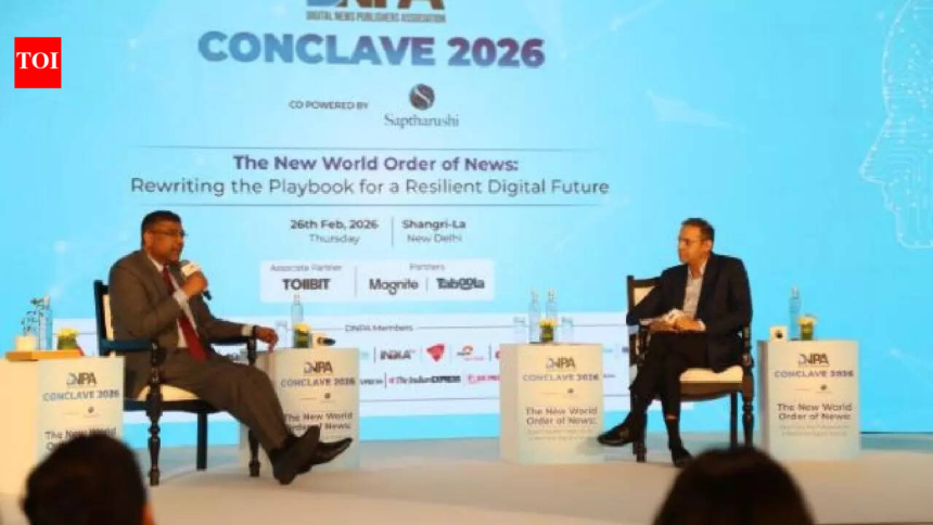 S. Krishnan discussed free Speech and platform accountability DNPA Conclave 2026 – The Times of India