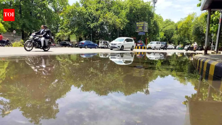 Thunderstorm brings relief from intense heatwave – The Times of India