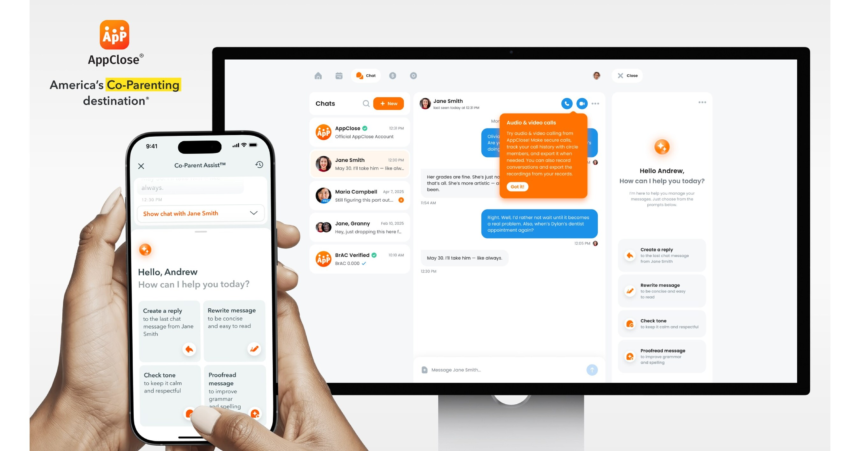 wp-header-logo-1944.png AppClose® Launches Spanish language support and Co-Parent Assist™ — AI Communication Guidance for Co-Parents and Family Law – PR Newswire
