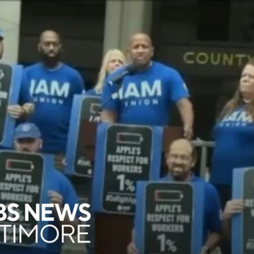 Union rallies to protest discriminatory treatment of Apple workers amid Towson store closure – Yahoo