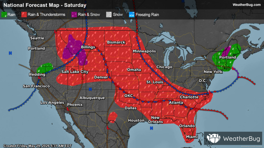 Weekend Weather Outlook – WeatherBug