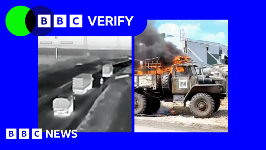 Ukraine using AI drones to strike vital Russian supply lines – BBC