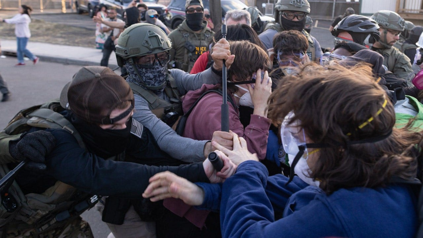 wp-header-logo-2038.png FBI arrests protester who threatened to kill ICE officer's family at NJ detention center protest, Blanche says – Fox News