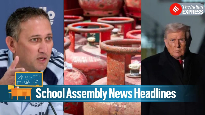 Today News Headlines for School Assembly, April 20, 2026: Daily LPG demand drops below 50 lakh, Iran dismisses Trump’s war claims – The Indian Express
