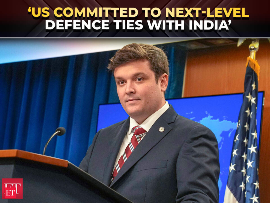 wp-header-logo-2078.png US State Dept Spox Tommy Pigott says, 'We value our relationships with both India & Pakistan' – The Economic Times