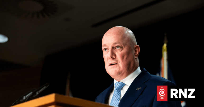 Watch: Christopher Luxon faces leadership questions after latest poll – RNZ