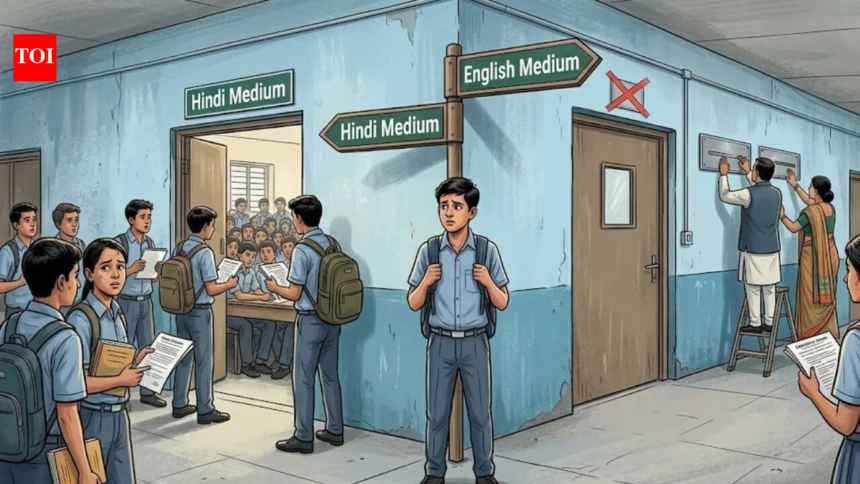 How English-to-Hindi shift in many govt schools has Delhi parents, kids in a fix – The Times of India