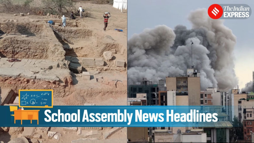 Today News Headlines for School Assembly, March 12, 2026: Two Indians killed, one missing in merchant vessels attack amid Israel-US Iran war – The Indian Express