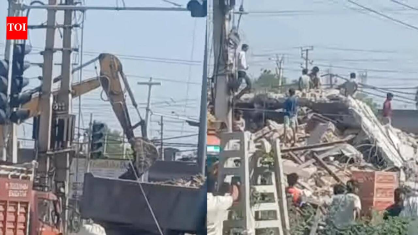 Internet, Bulk SMS Services Halted In Faridabad NIT Zone During Demolition Operation – The Times of India