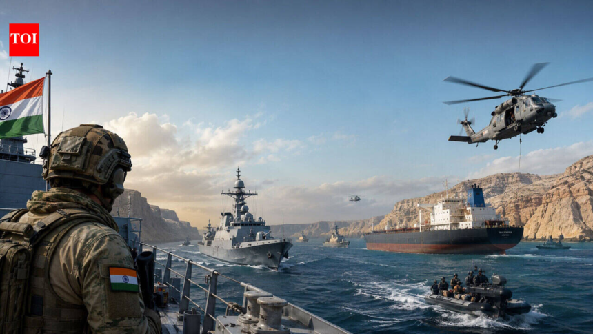India Launches Emergency Operation To Move 13 Ships Out Of Strait Of Hormuz Safely | Watch – The Times of India