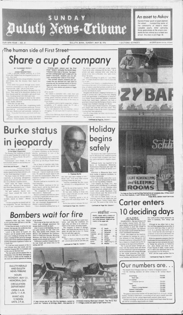 wp-header-logo-2365.png America 250: 50 years ago today – May 30, 1976 – Duluth News Tribune