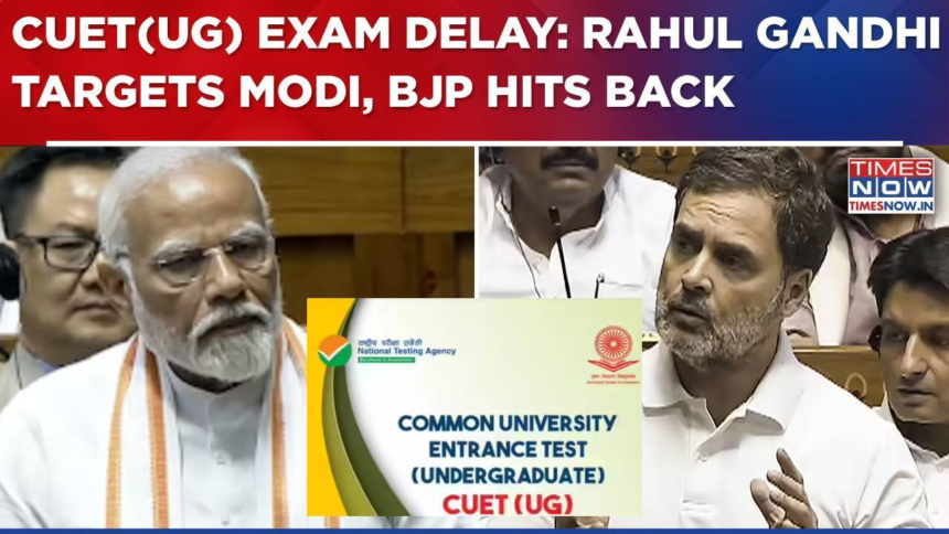 wp-header-logo-2564.png CUET(UG) Exam Delay: Rahul Gandhi Takes 'Vishwaguru' Swipe At PM Modi; BJP Hits Back | Breaking News – Times Now