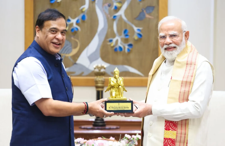 Assam CM Dr Himanta Biswa Sarma calls on Prime Minister Modi in New Delhi – newslivetv.com