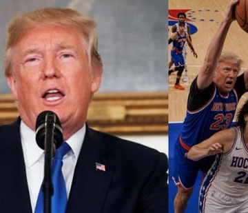 Trump shares bizarre AI image playing basketball with Kathy Hochul; internet reacts: ‘Every day, he discovers…’ | Hindustan Times – Hindustan Times