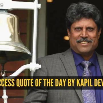 wp-header-logo-2649.png Success quote of the day by Kapil Dev – 'If you want to do something, achieve something, you can't be thinking all the time of what you don't have'