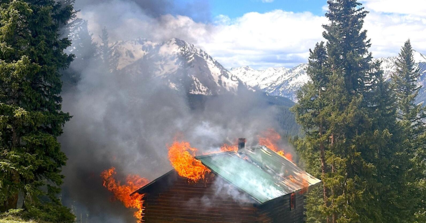 wp-header-logo-2671.png Grant's Cabin, on back side of Ajax, destroyed by fire today – Aspen Daily News