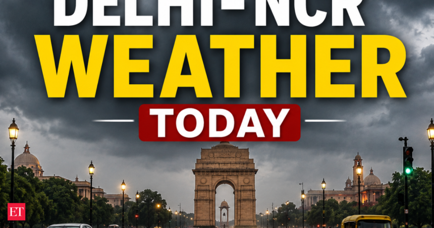 Delhi-NCR Weather Today: Will it rain again? IMD reveals how long relief from the heatwave will last in De – The Economic Times