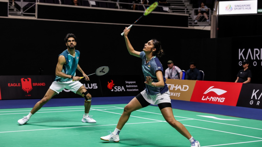 Tanisha-Dhruv serve up treat, beat Yuta Watanabe-Maya Taguchi at Singapore Open – The Indian Express