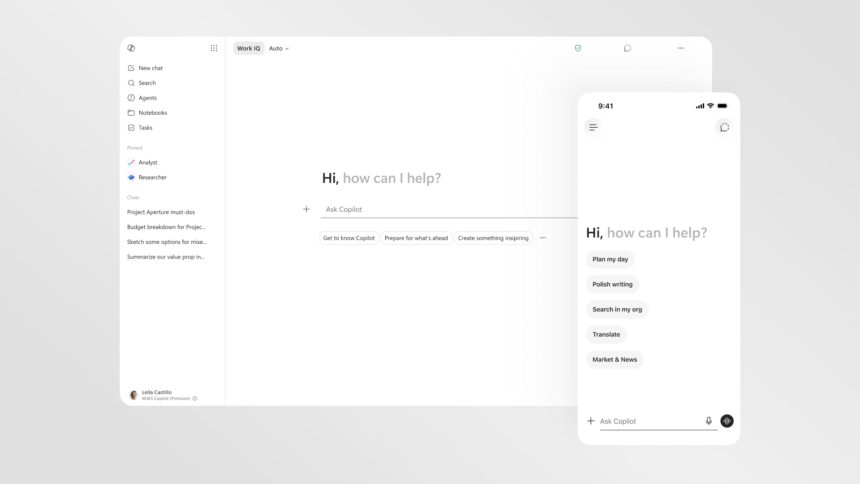 Introducing a new design for Microsoft 365 Copilot – Microsoft