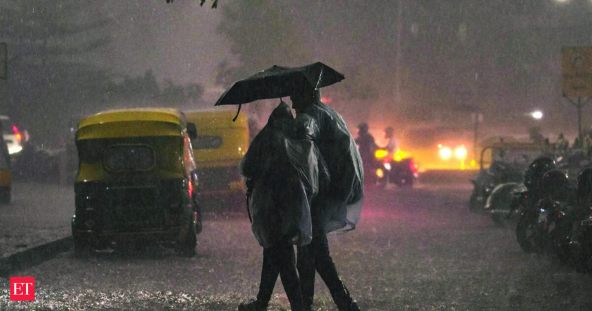 wp-header-logo-2940.png IMD forecasts heavy rainfall in UP, Delhi, Rajasthan and other states soon – The Economic Times