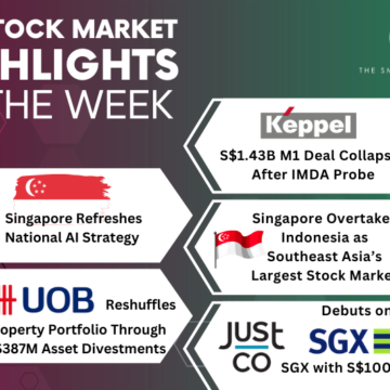 Top Stock Market Highlights of the Week: SGX Retakes regional Crown, Keppel’s M1 Deal Collapses, Singapore’s AI Strategy Update, JustCo’s SGX Debut, and UOB’s S$387m Property Divestment – Yahoo Finance Singapore