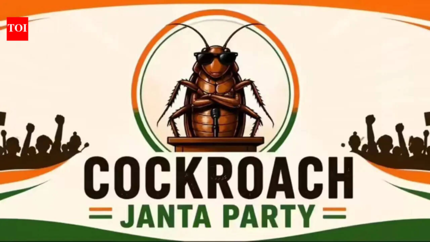 'Nobody knew them, now they're everywhere': VP Radhakrishnan warns youth may follow 'cockroaches' if posi – The Times of India
