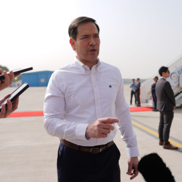 Rubio's visit to India focuses on US trade tensions, the Quad alliance and sightseeing – 朝日新聞