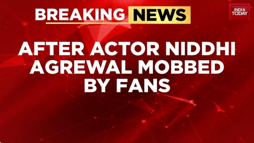 Hyderabad Police Book Lulu Mall, Shreyas Media After Actor Nidhi Agarwal Mobbed at Event – India Today – India Today