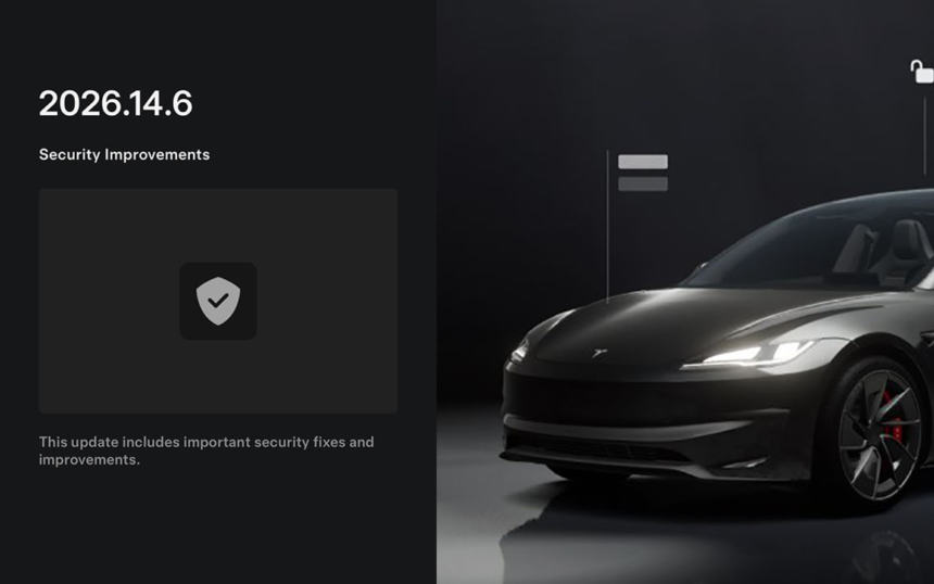 Tesla Spring software update version 2026.14.6 goes wide release – Tesla Oracle