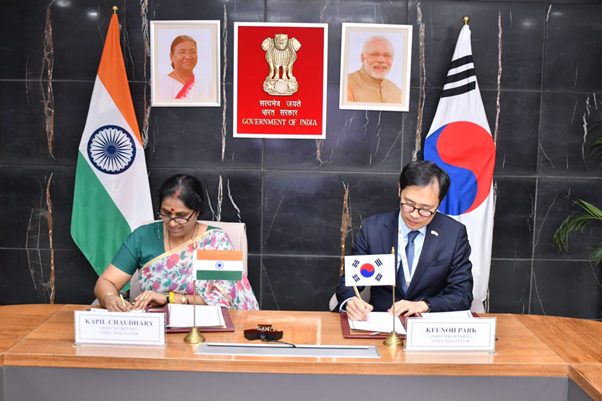 wp-header-logo-856.png 12th Round Of India-Korea CEPA Upgrade Negotiations Held In New Delhi. – TRIPURA STAR NEWS