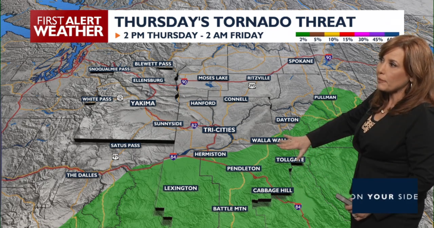 Severe Thunderstorms Threaten Inland Northwest Today with Strong Wind Gusts and Hail – AppleValleyNewsNow.com