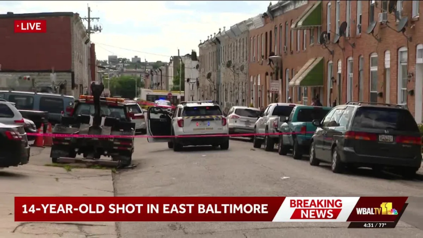 Breaking: Teenager shot in East Baltimore – Yahoo News Canada