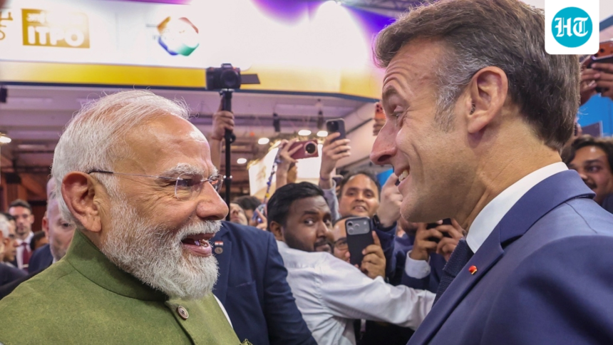 wp-header-logo-1003.png ‘Priya mitra Narendra…’: French President Emmanuel Macron's Hindi farewell message for PM Modi | Watch | India News – Hindustan Times