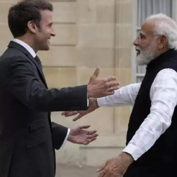 wp-header-logo-1011.png 'Mujhe bahut khushi hui': Macron drops linguistic surprise with Hindi farewell to PM Modi – The Economic Times