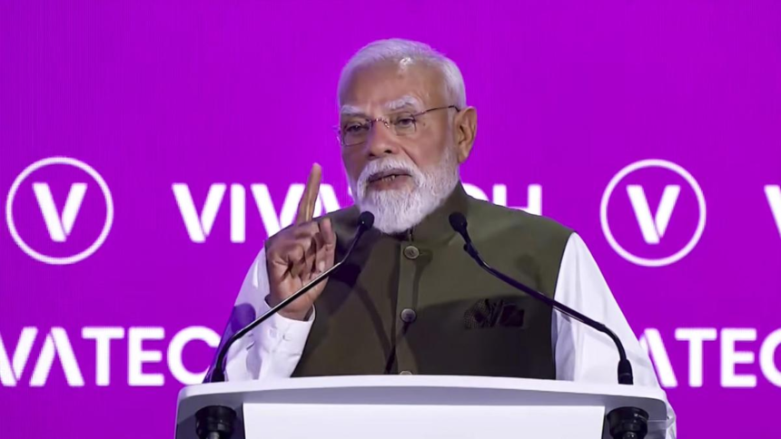 wp-header-logo-1070.png PM Modi in Paris LIVE: Technology can lead to progress only if democratised, says PM Modi – The Hindu