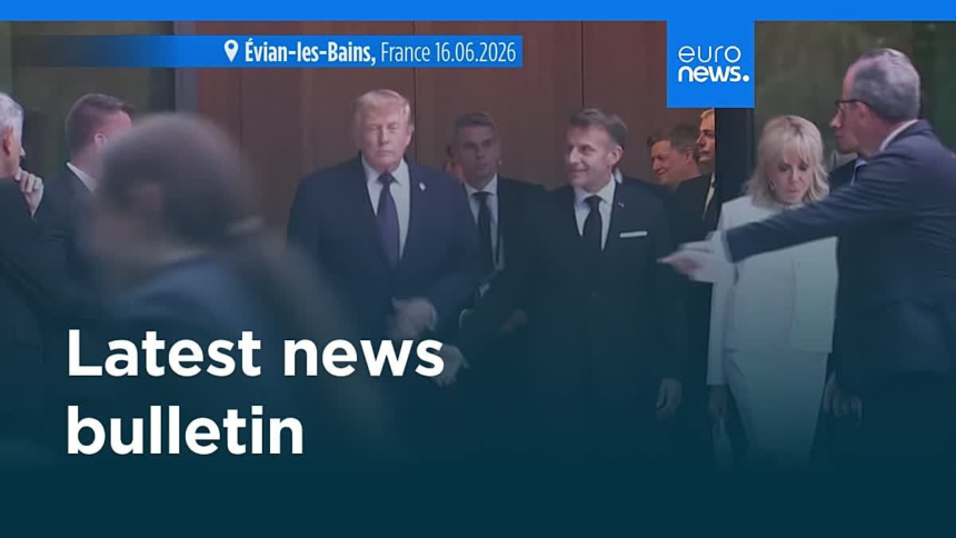 wp-header-logo-1133.png Video. Latest news bulletin | June 18th, 2026 – Morning – Euronews.com
