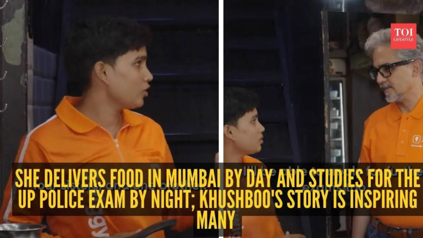 wp-header-logo-1235.png She delivers food in Mumbai by day and studies for the UP Police exam by night; Khushboo's story is inspiring many