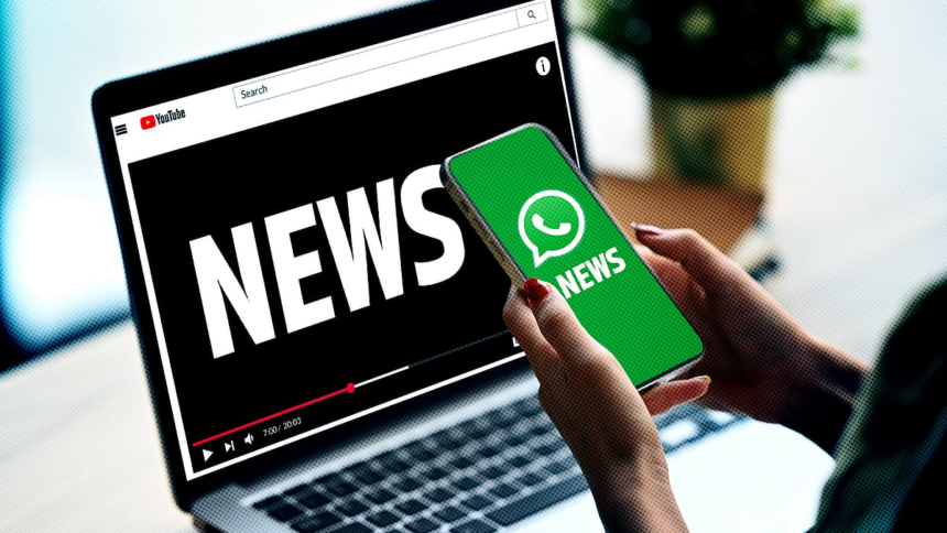 58% news from YouTube, 56% via WhatsApp: Reuters report on India’s news consumption habits – Newslaundry