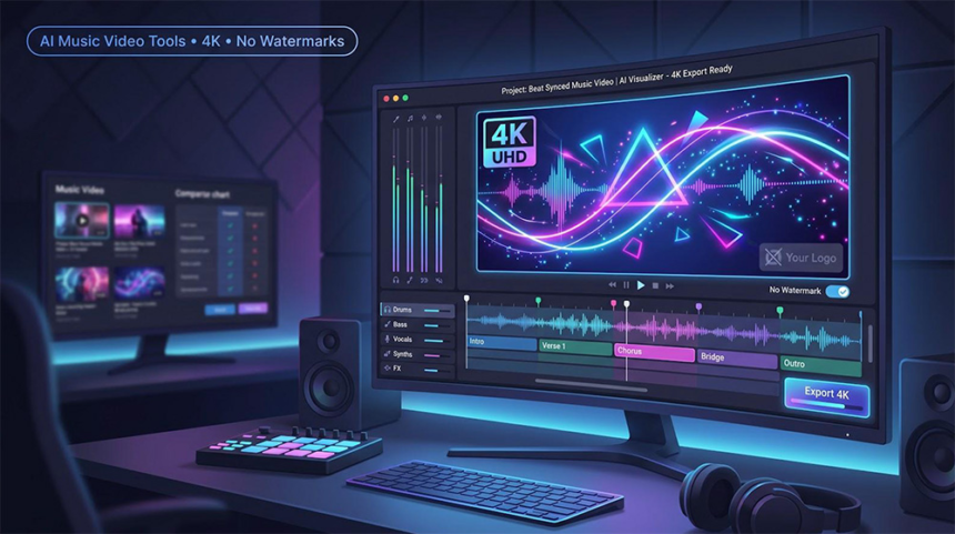 Best AI Music Video Tool No Watermark: 4K Exports That Sync to the Beat – The Ritz Herald