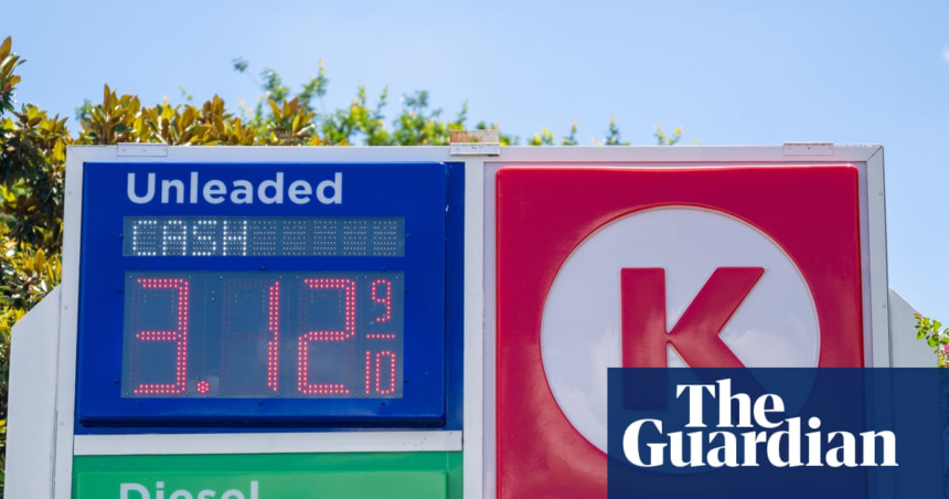 wp-header-logo-1443.png Gas prices fall below $4 on average after Trump’s signing of Iran deal to end war – The Guardian